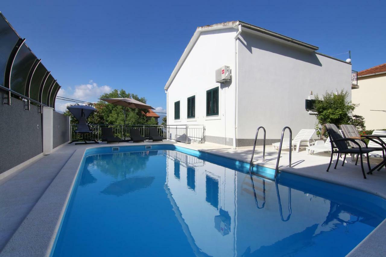 Luxury House With Pool Villa Трогир Екстериор снимка